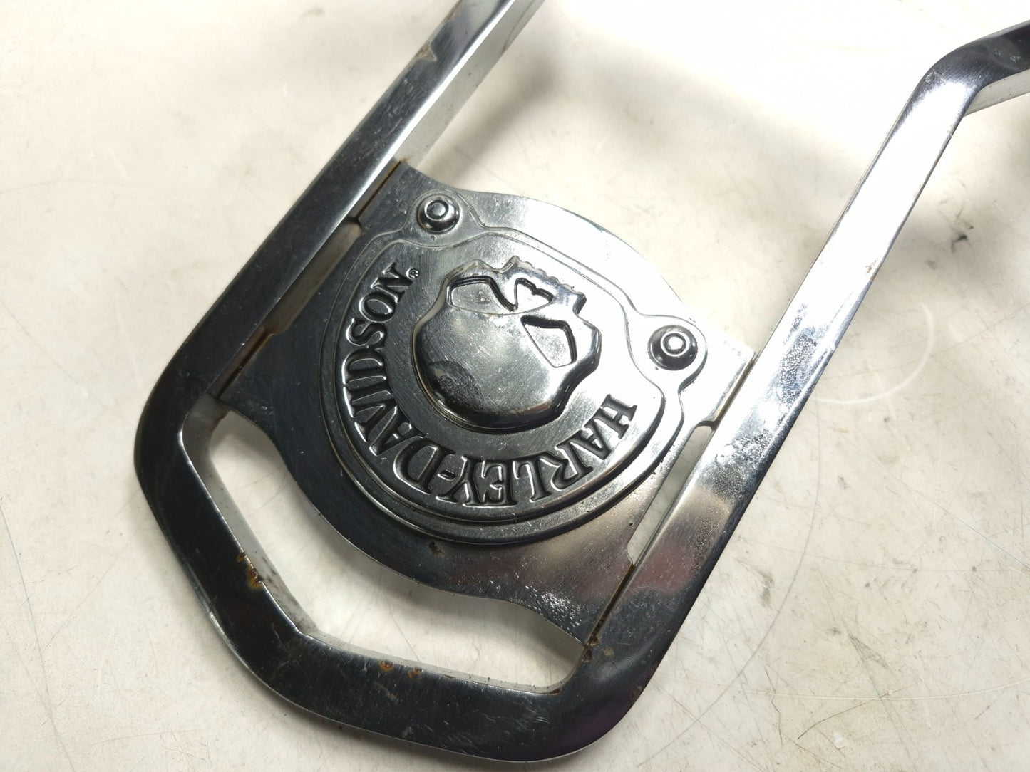 2004 Harley Softail Flstc Heritage Classic Sissy Bar Luggage Rack OEM