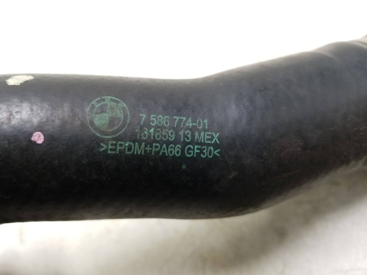 14-18 BMW X5 Engine Coolant Radiator Upper Hose Tube OEM F15 N55 89k Miles✅