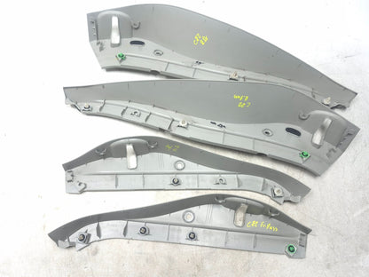 2009 Lexus IS250 Door Trim Latch Cover Panel Front & Rear 4pcs OEM