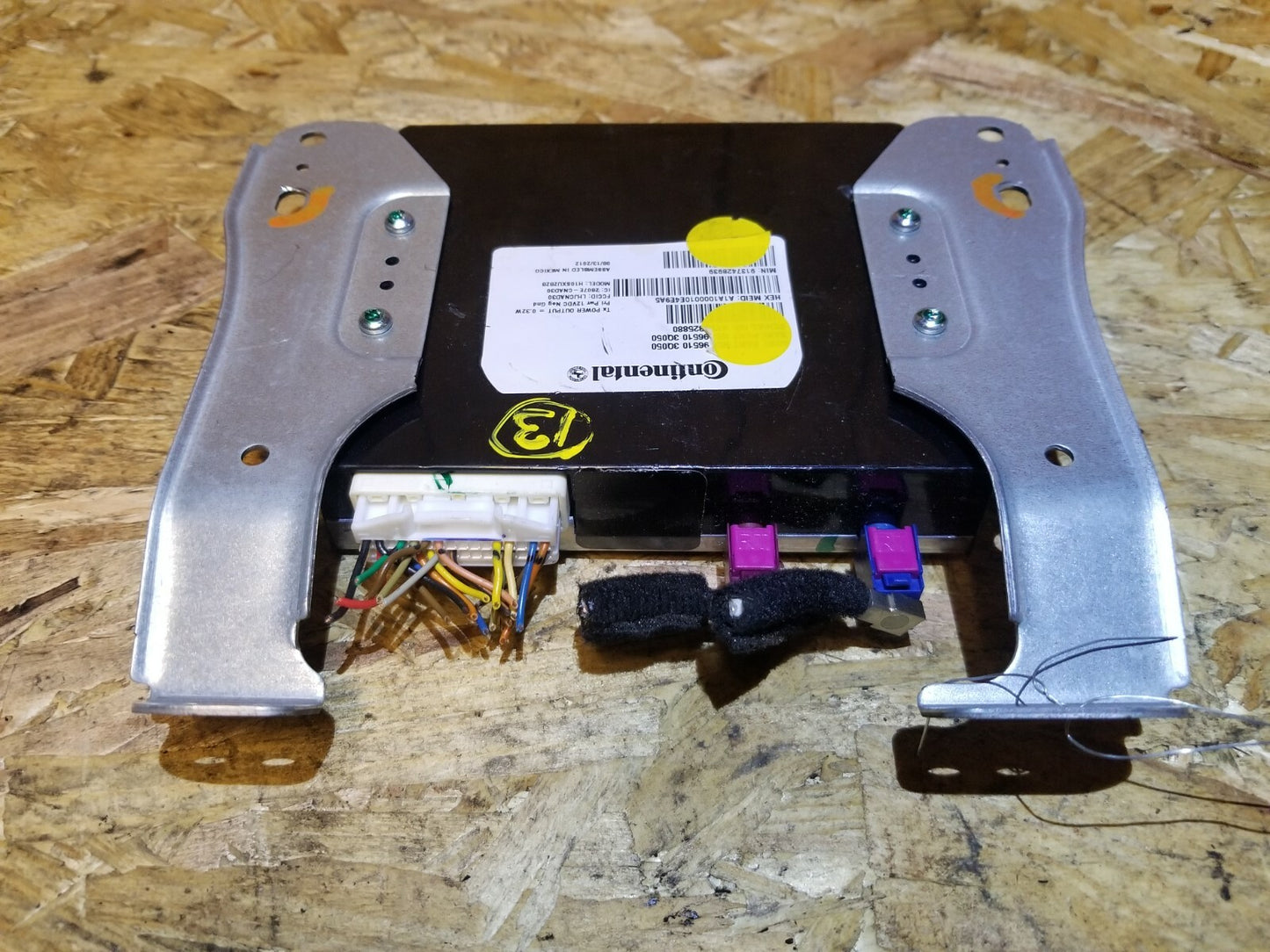 13 2013 Hyundai Sonata Telematic Communication Module OEM #7