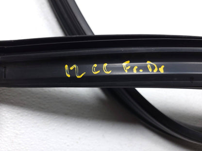 09 10 11 12 Volkswagen Cc Door Weatherstrip Seal Front Left Driver Side OEM