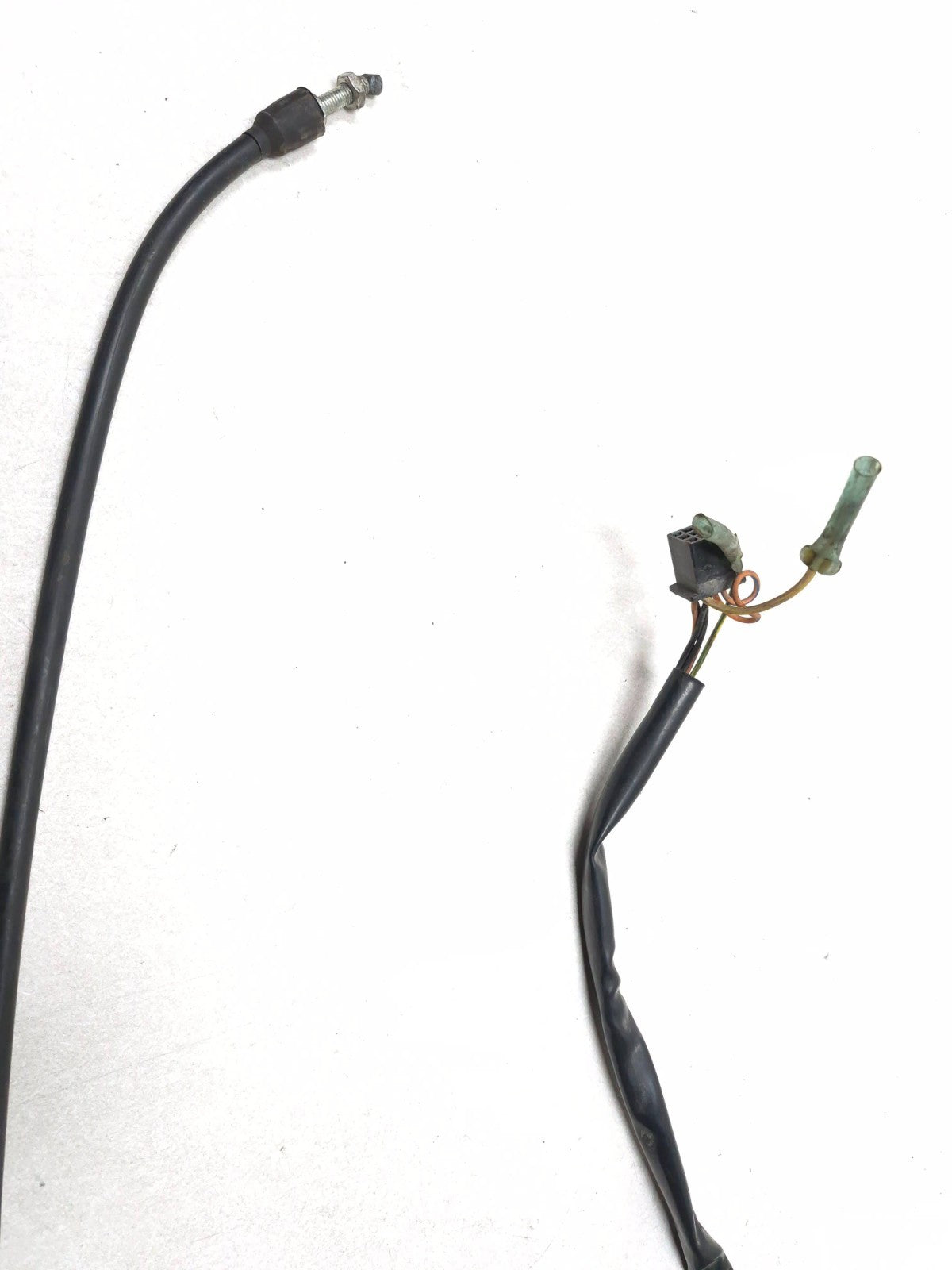 1993 Suzuki Gsx 600 Fp Katana Right Handle Switch & Grip Throttle Cable Assy OEM