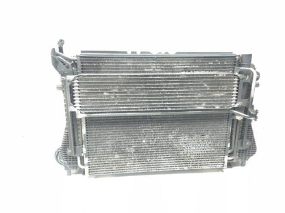 2011 Volkswagen Tiguan Radiator Condenser Intercooler Cooling Fan Assy OEM