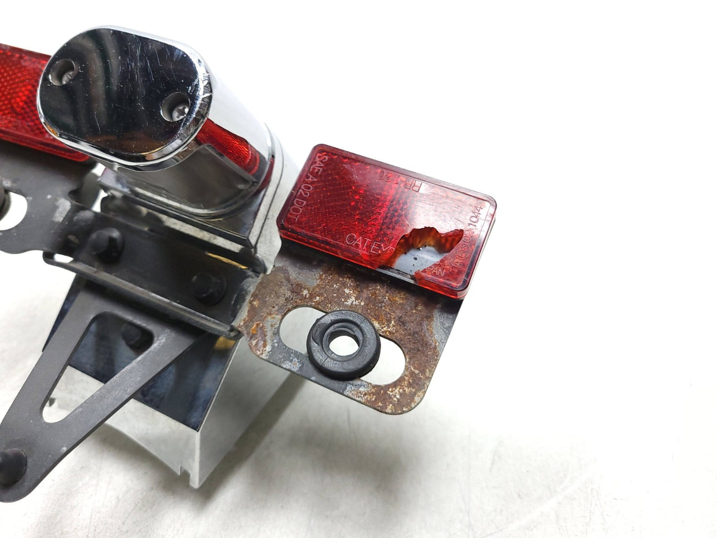 2008 Honda Shadow Aero Vt 750 Ca License Plate Light Assembly OEM