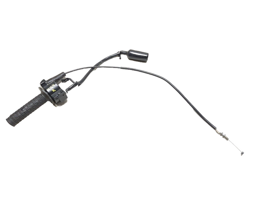 2021 Kawasaki Z125 Pro Br125j Right Handle Switch & Throttle Cable Grip OEM