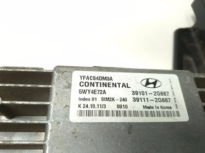 2012 Hyundai Sonata Engine Control Module Ecu OEM