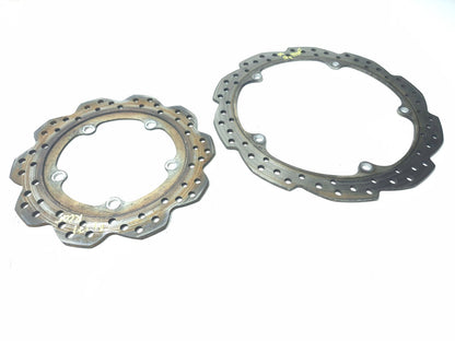 2012 Honda Nc700x Brake Rotor Disk Front & Rear OEM