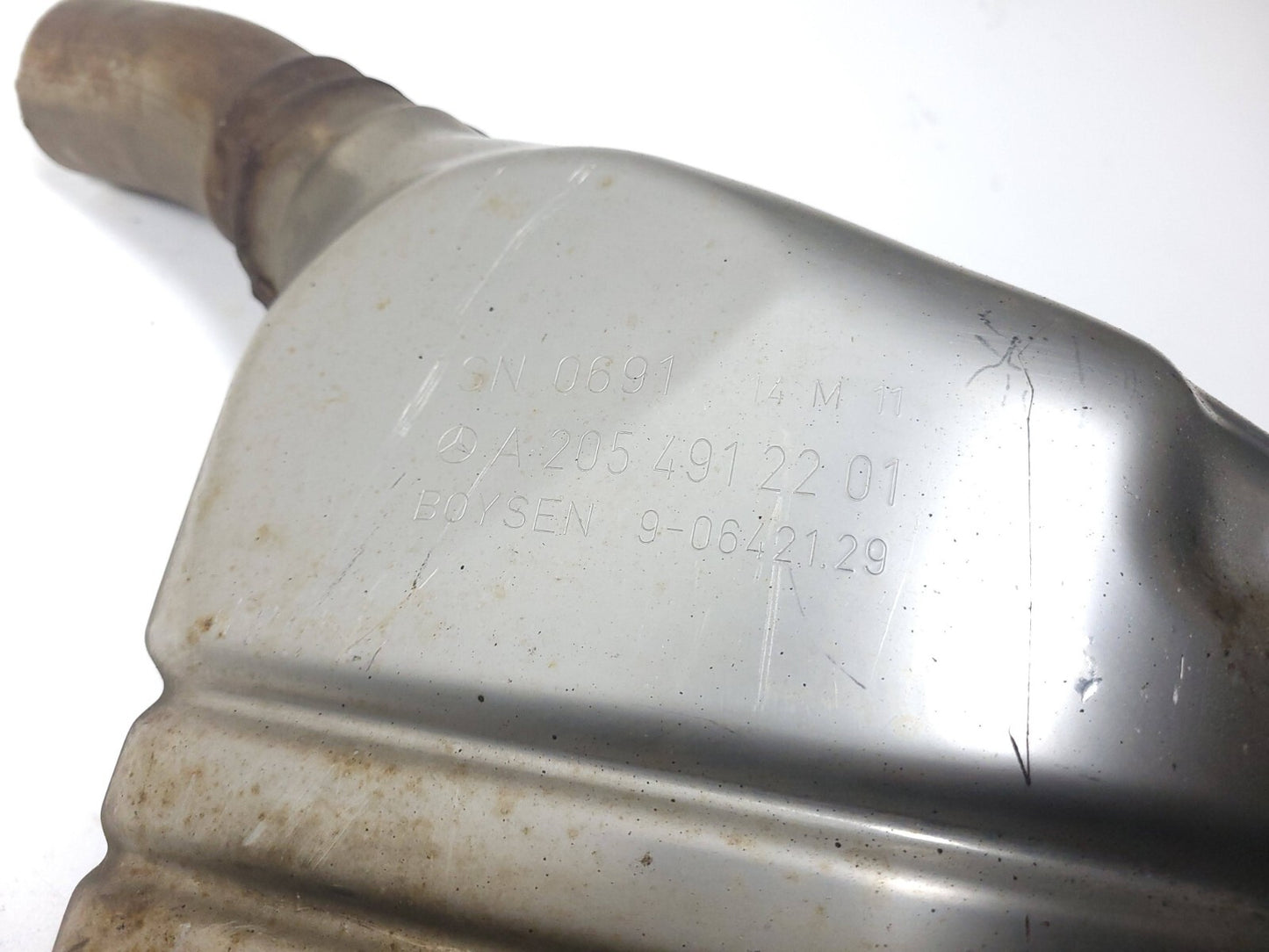 2015 Mercedes C300 W205 Rear Exhaust Muffler OEM
