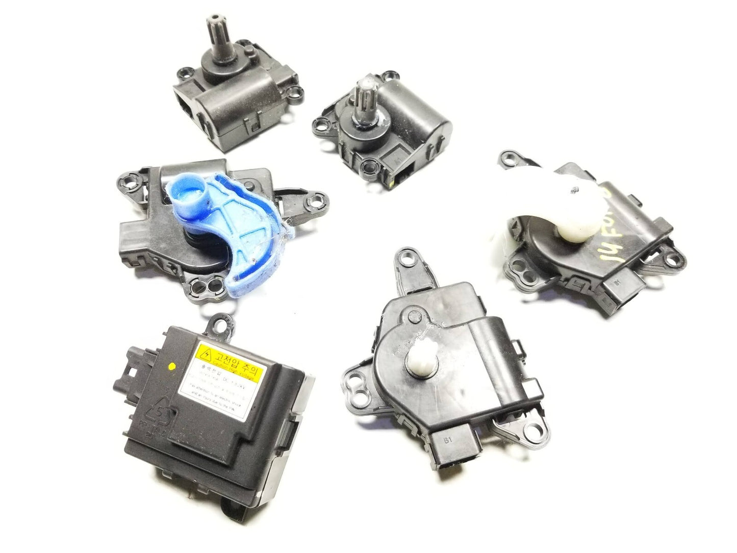 2014 Kia Forte HVAC A/c Actuator Servo Flap Motor 6pcs OEM