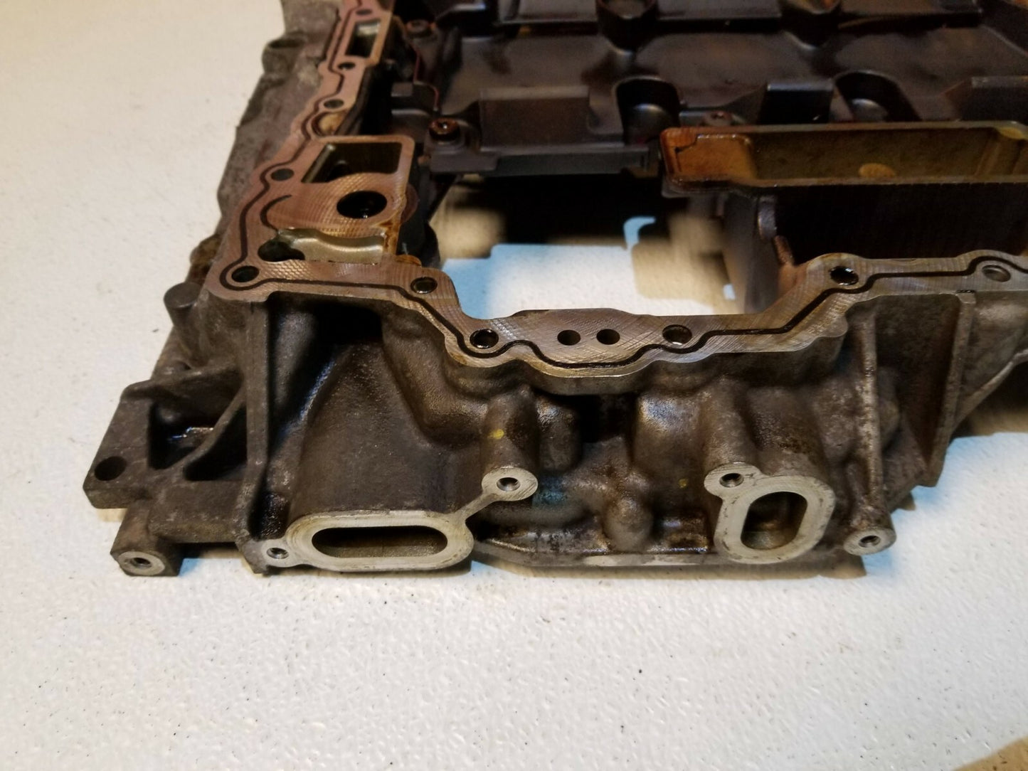 2010 Audi A5 Engine Upper Oil Pan 3.2l OEM
