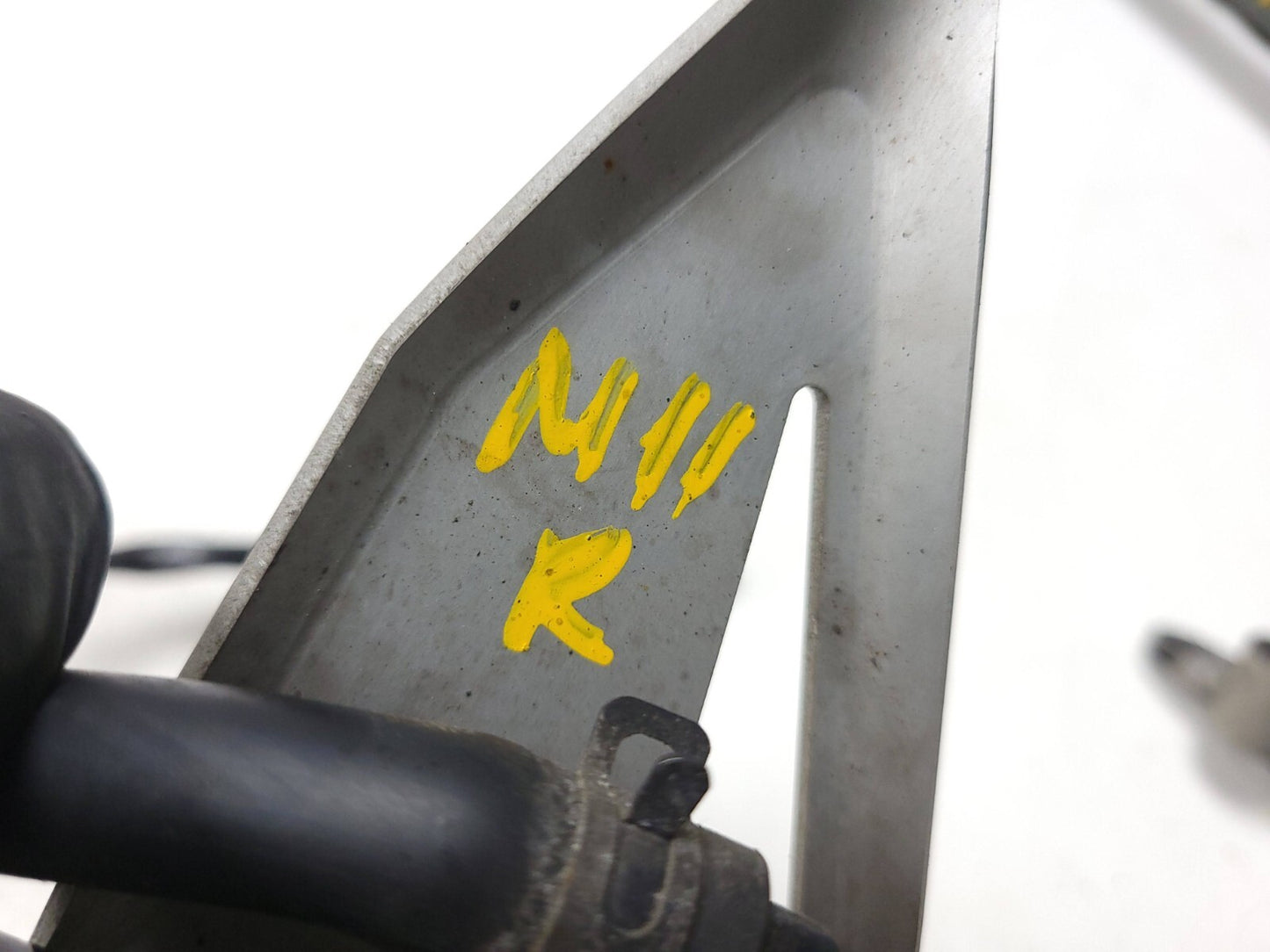 19 - 23 Kawasaki Z400 Er400 Right Side Foot Peg W Rear Brake Master Cylinder OEM