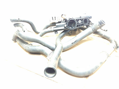 2012 Hyundai Sonata 2.4l Engine Coolant Thermostat Housing W/ Hose Pipe OEM