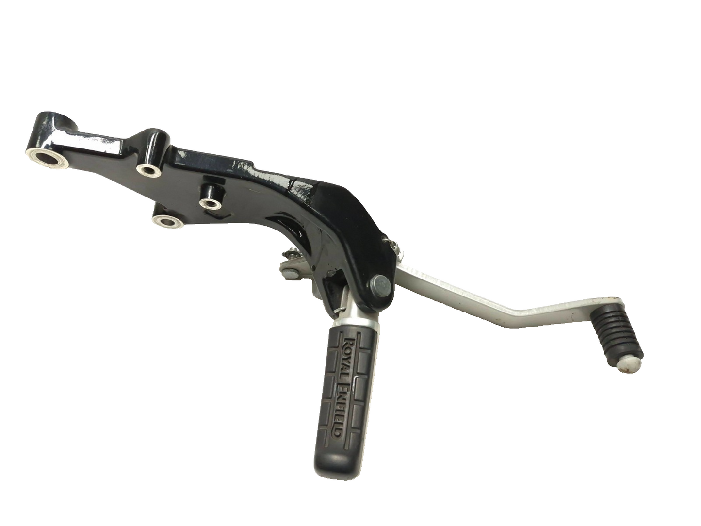 2022 Royal Enfield Int650 Front Right Foot Peg & Bracket With Brake Pedal OEM