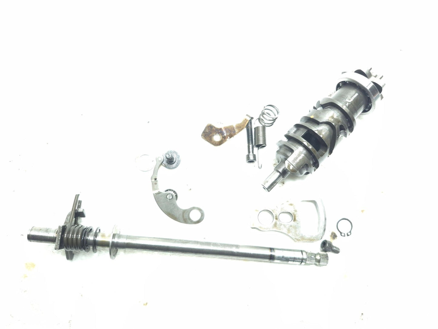 2008 Triumph Sprint St 1050 Shifter Shift Control & Gear Selector Drum Set OEM