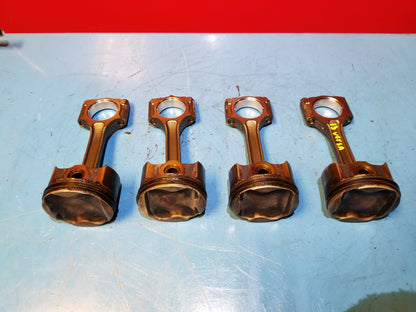 2013 Nissan Versa Piston W/ Connecting Rod 4pcs OEM