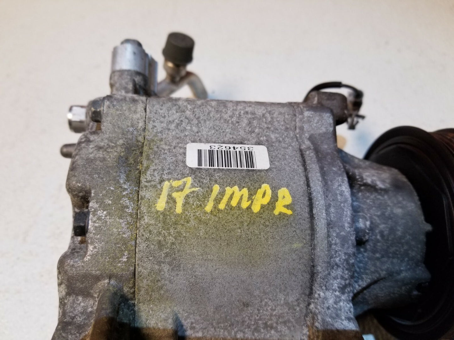2017 Subaru Impreza A/c Compressor 2.0l OEM