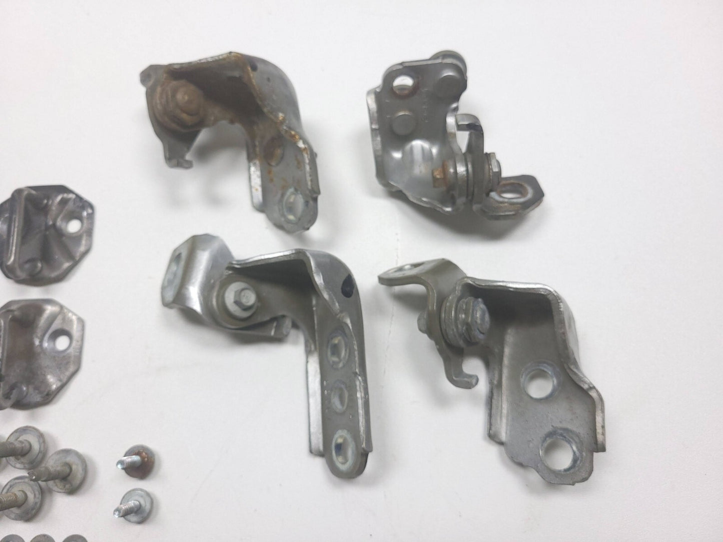 2014 Ford Fusion Door Hinge W/ Striker Rear & Front Left Driver Side Set OEM
