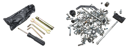 2023 Csc Rx3 Rx4 Adventure Tool Set & Misc Bolts & Mounting Bracket OEM