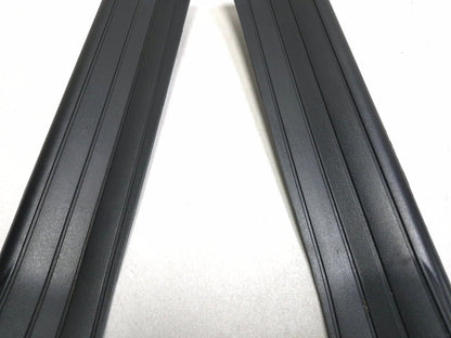 01 02 03 04 05 BMW E46 Sdn Rear Door Sill Plate Cover Trim Left & Right 2pcs OEM