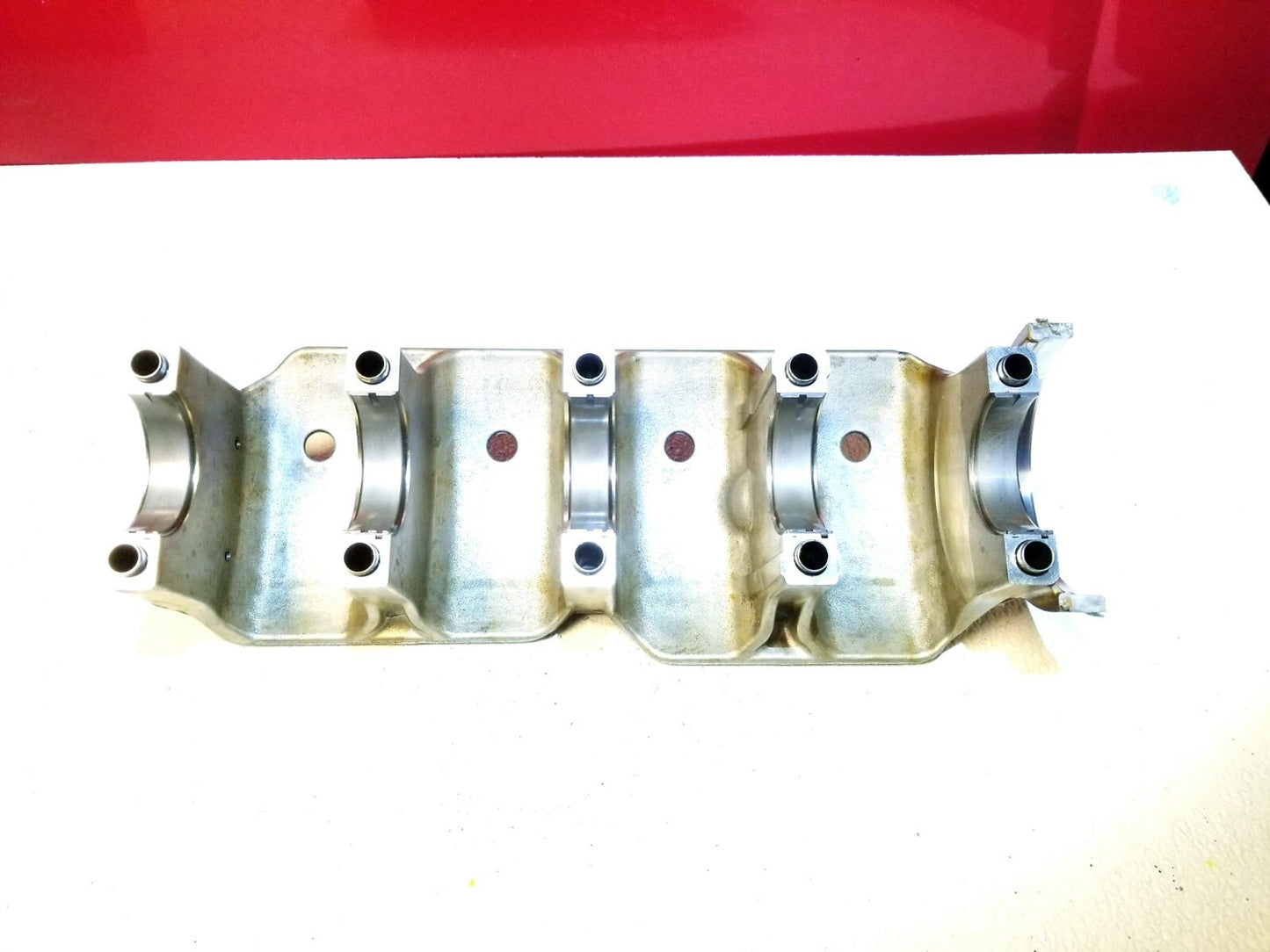 2010 Honda Insight Crankshaft Housing Bracket OEM