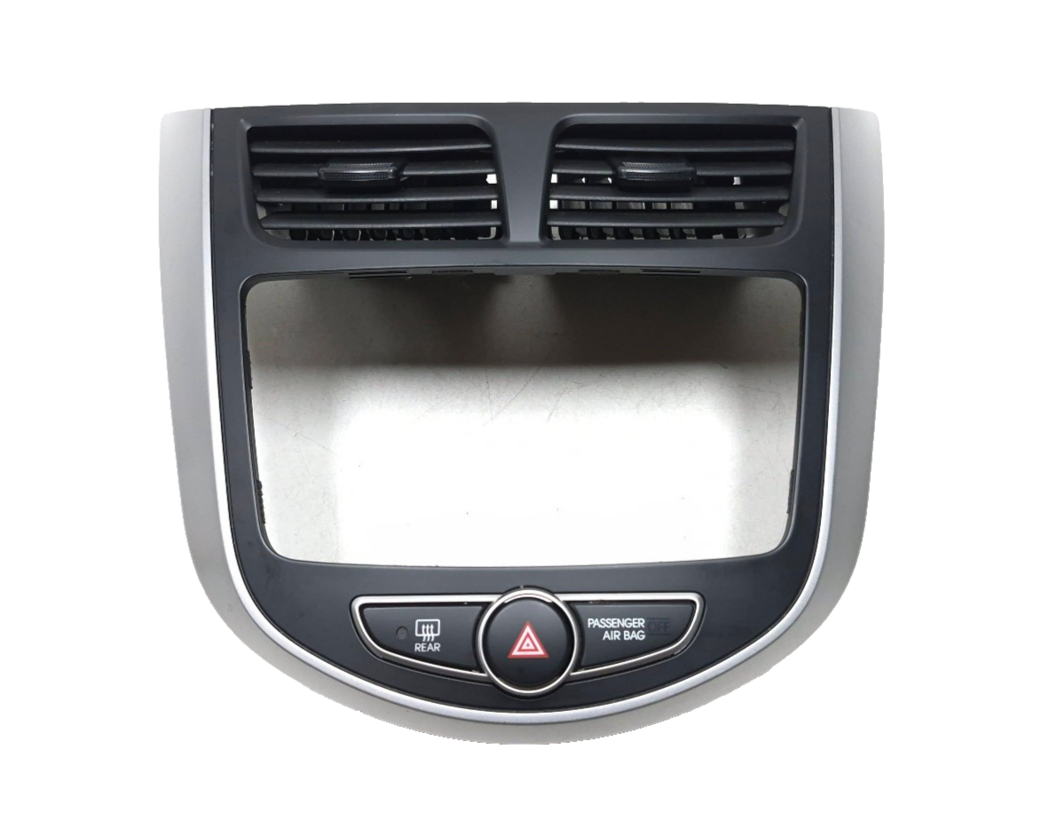 2014 Hyundai Accent Radio Trim Bezel OEM 84740-1r100