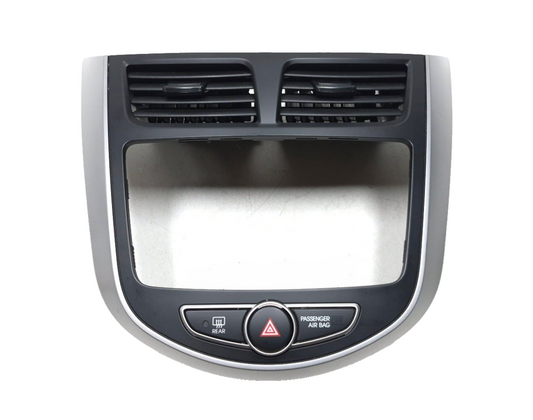 2014 Hyundai Accent Radio Trim Bezel OEM 84740-1r100