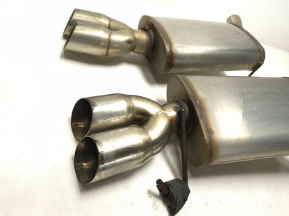 2008 Acura Tl Type-s Exhaust Muffler Dual Tail Baffle Pipe OEM