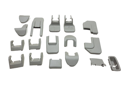 2007 - 2009 Acura Mdx Rear 2nd Row Seat Track Rail Trim Set OEM