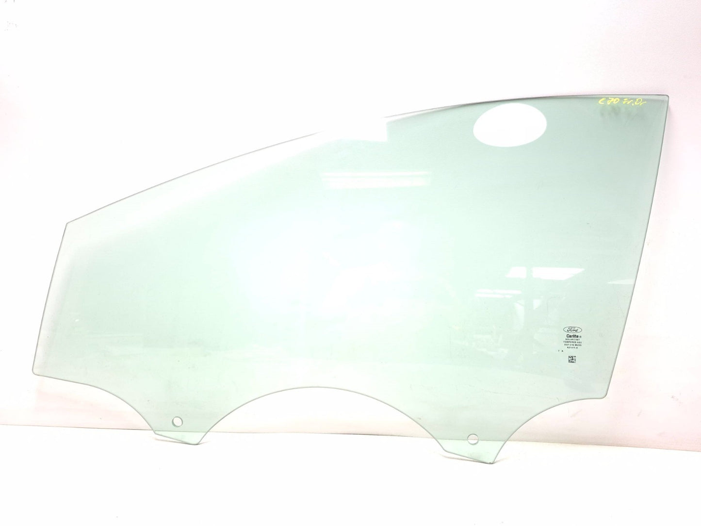 2017 Ford Focus St Front Door Window Glass Left Driver Side OEM