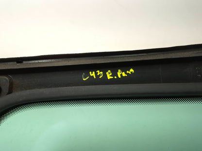 2011 Volkswagen Tiguan Door Vent Window Glass Rear Passenger Side Right OEM