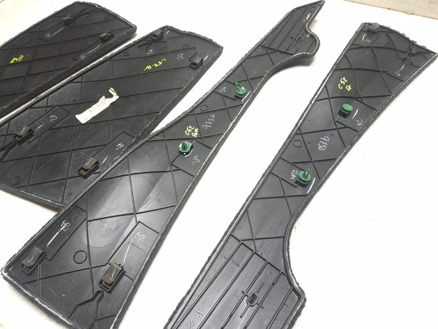 2008 BMW X6 E71 Center Console Side Trim Carpet Left & Right OEM