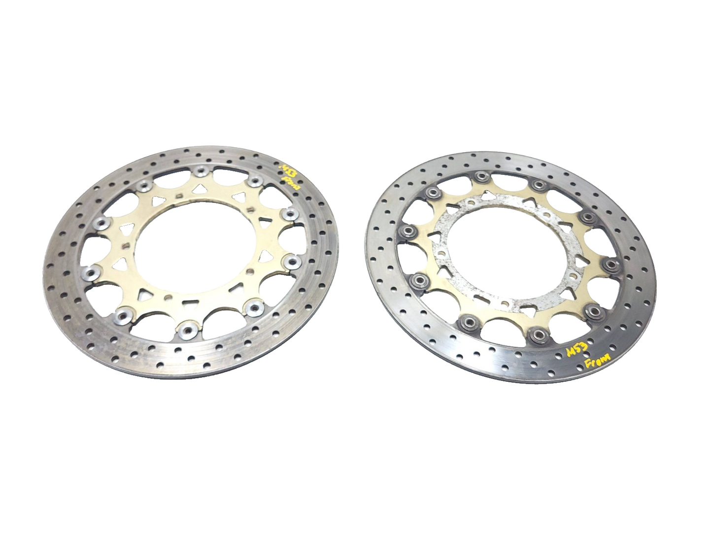 2004 - 2006 Yamaha Yzfr1 R1 Front Brake Rotor Disc 2pcs OEM