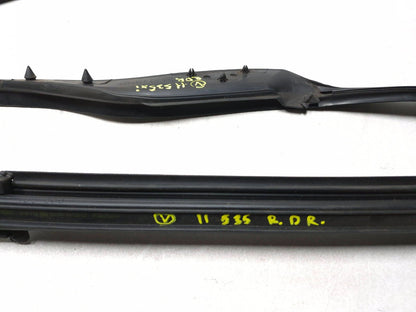 2011 BMW 535i F10 Rear Door Window Belt & Weatherstrip Seal Driver Side Left OEM