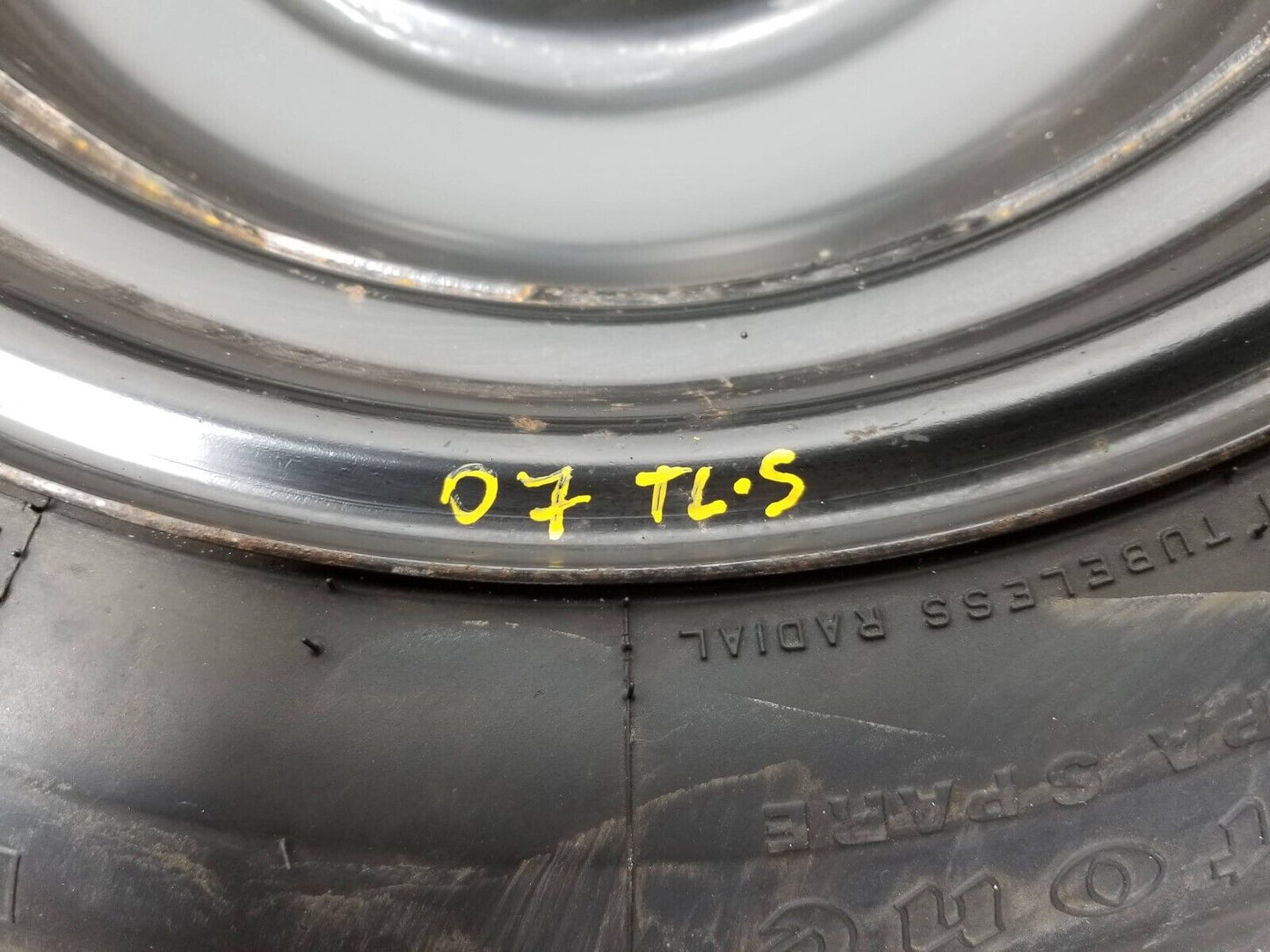 2007-2008 Acura Tl Type S Spare Tire 135x80 R16 OEM