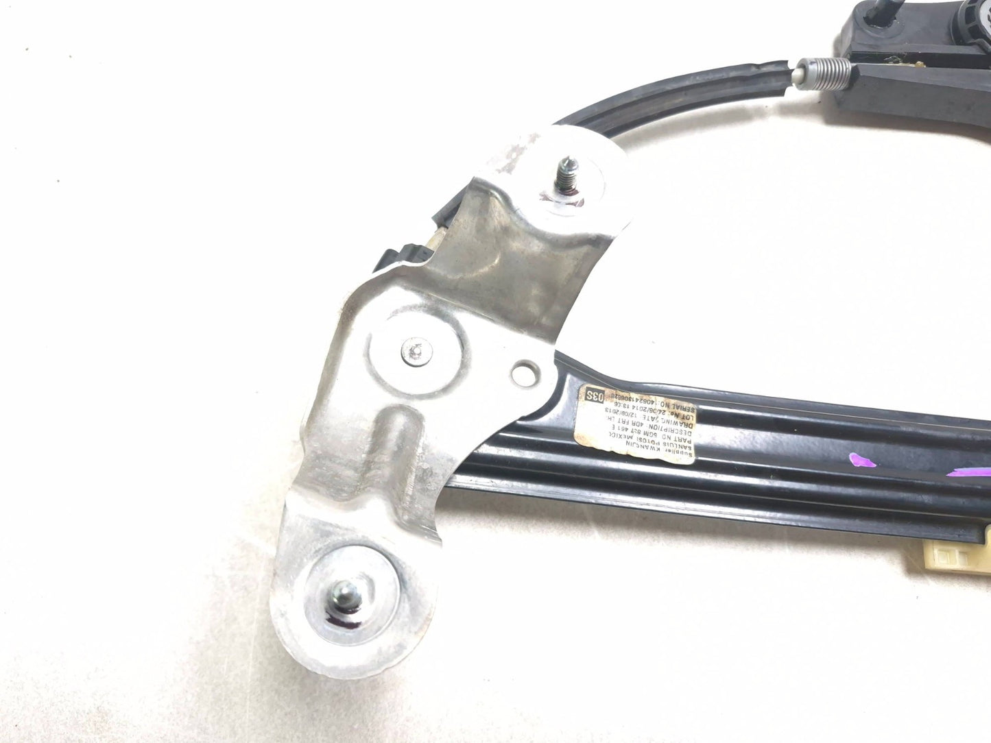 2015 Volkswagen Golf Tsi Front Door Window Glass Regulator Driver Side Left OEM