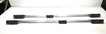 07-08 Lincoln Navigator Roof Rack Rail Track Cross Bar Pair OEM