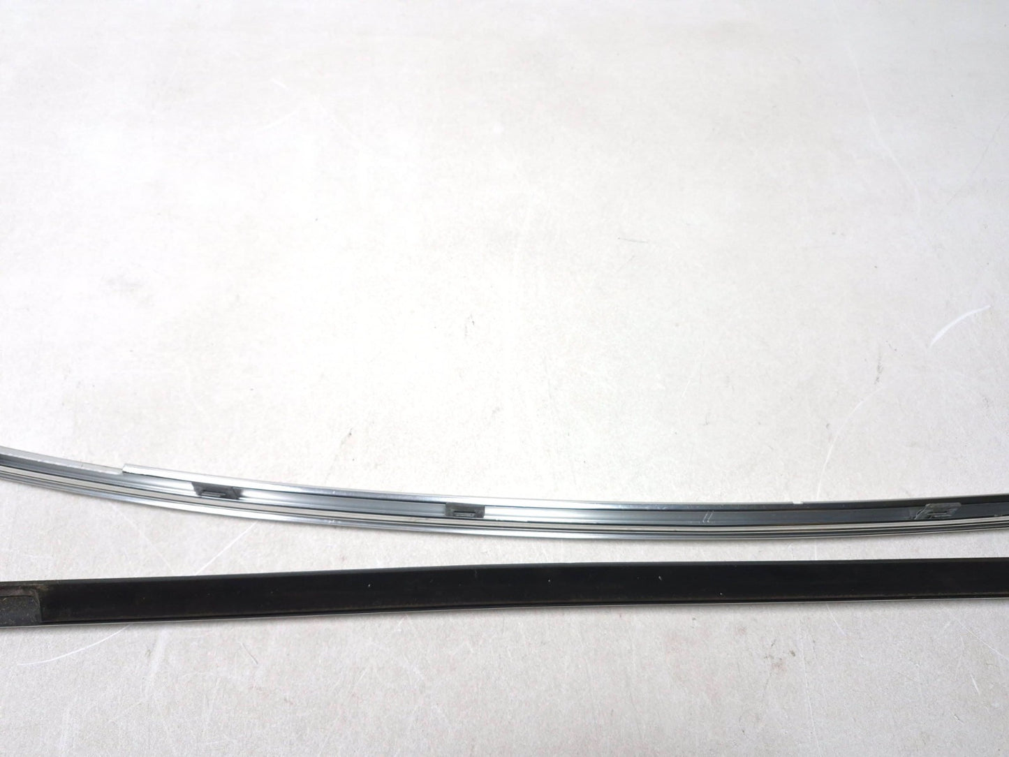 2011 BMW 535i F10 Rear Door Window Belt Molding Passenger Side Right OEM