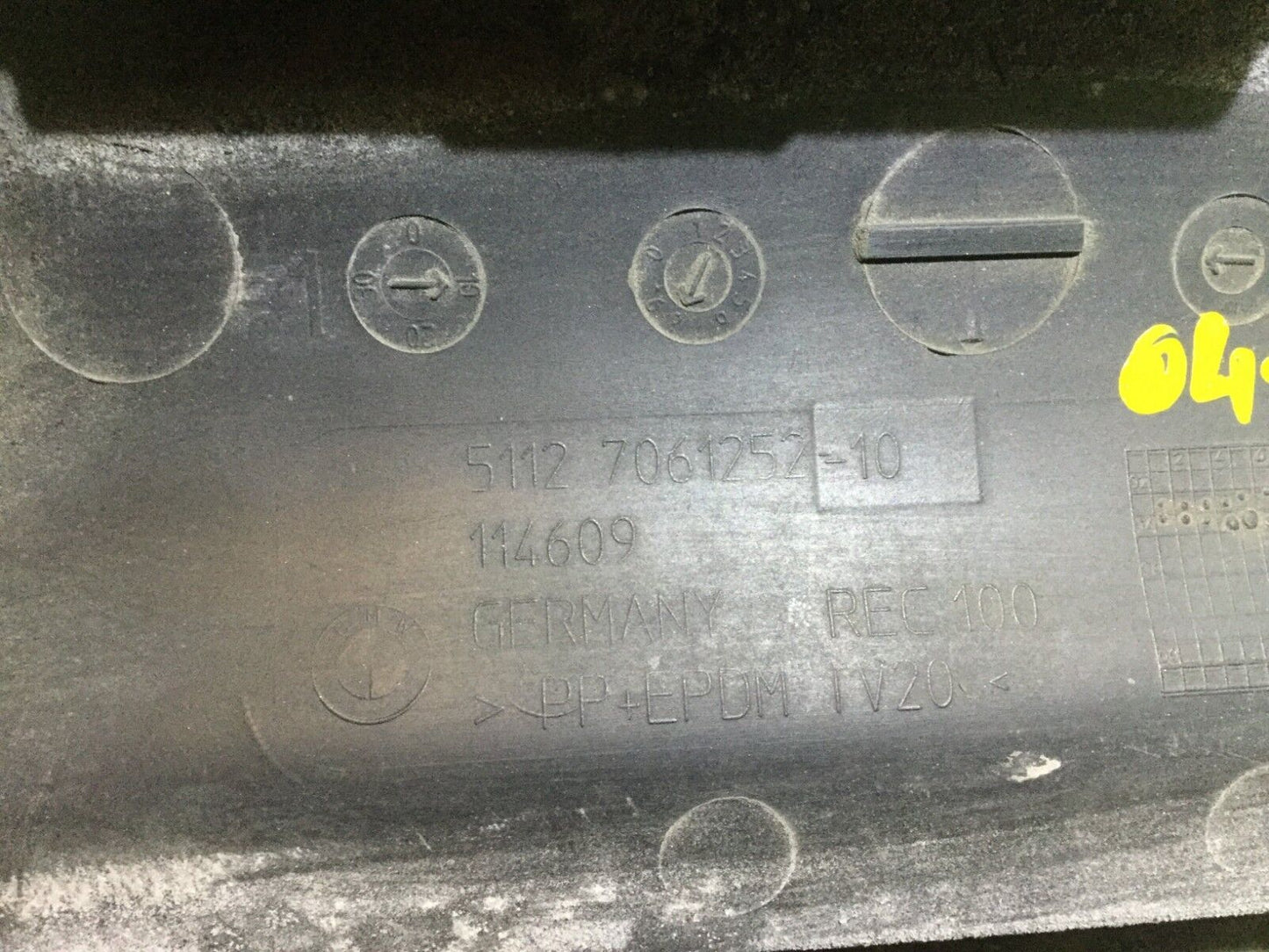 04-07 BMW 5 E60 525i 530i Rear Bumper Cover 7061252 OEM ✅