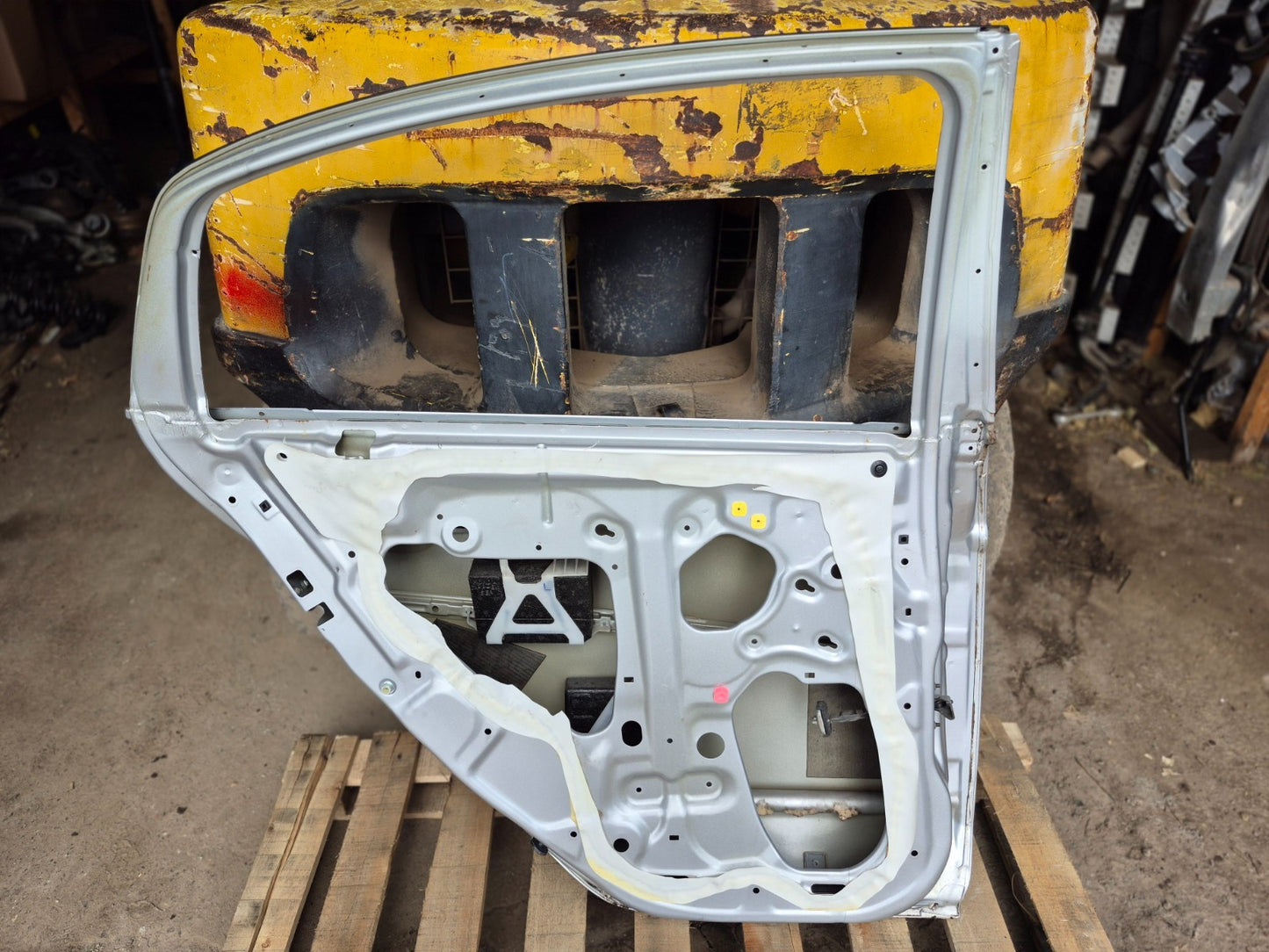 2007 Acura Tl Rear Door Shell Driver Side Left OEM