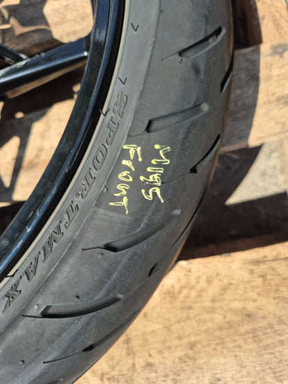 2019 Kawasaki Z400 Er400d Wheel Rim & Tire Front & Rear * Straight * OEM