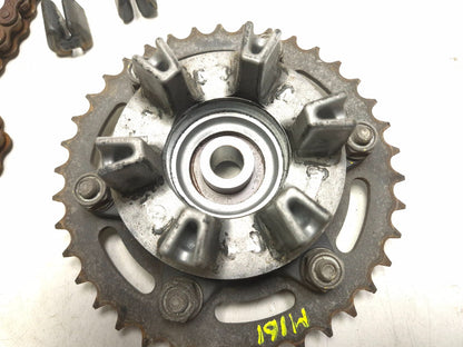 2013 Honda Cbr250 Rear Wheel Hub & Sprocket W/ Drive Chain OEM
