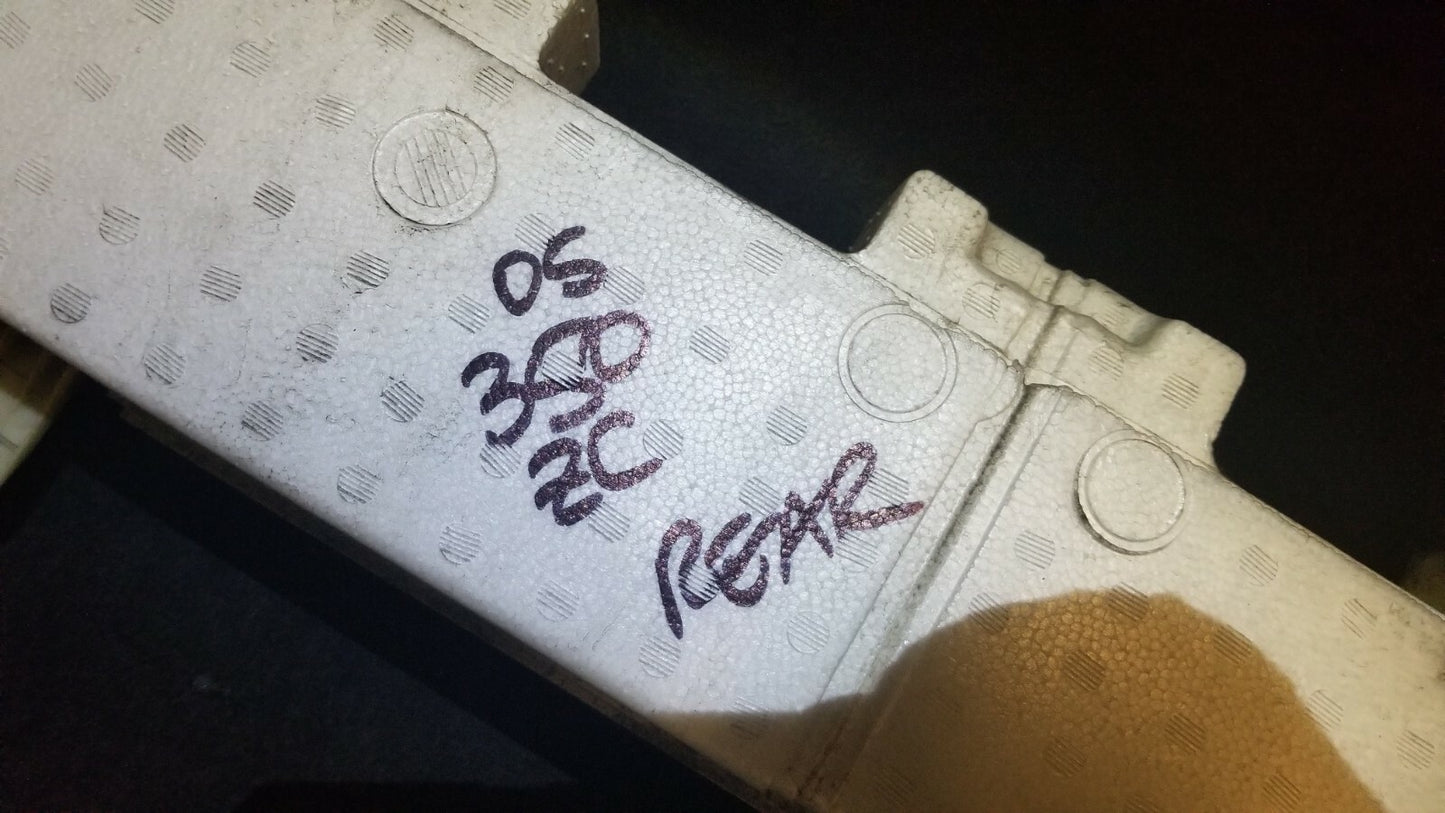 03 04 05 Nissan 350z Rear Bumper Reinforcement W/ Foam Absorber OEM