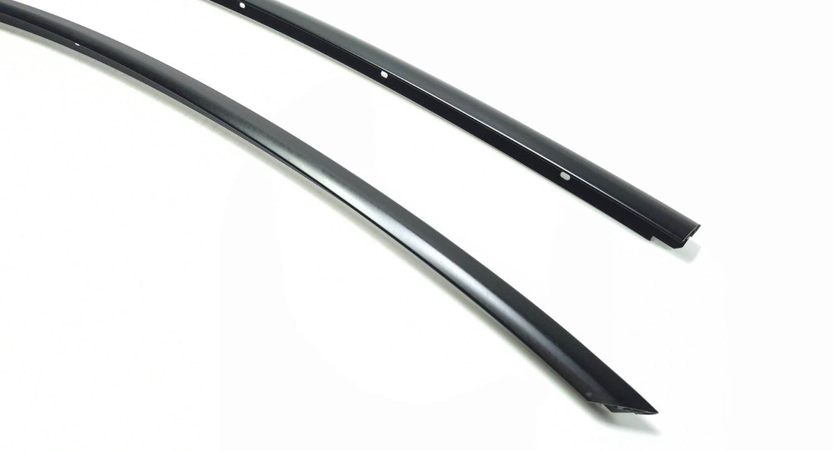 2021 Tesla Model 3 Upper Roof Black Molding Trim  Left & Right OEM