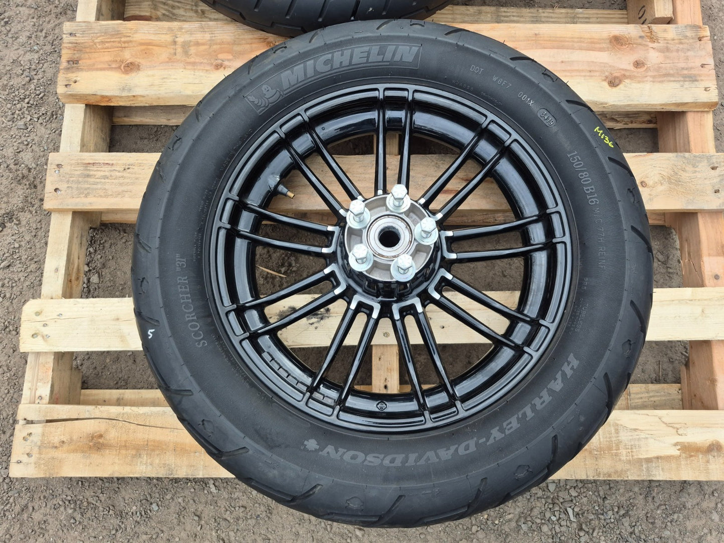 2020 Harley Forty Eight Xl1200 Wheel Rim W/ Tire Front & Rear Pair R 16 OEM