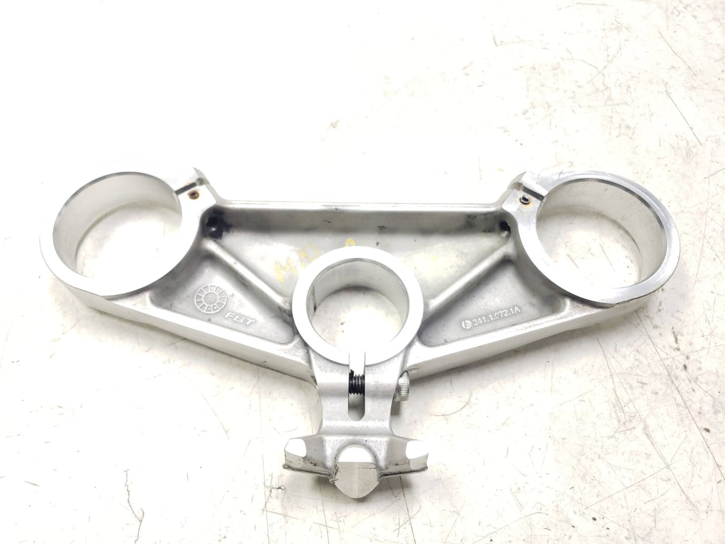 2008 - 2010 Ducati 848 Triple Tree Upper 341.1.072.1a OEM