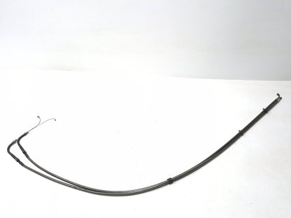 2003 Harley-davidson Fxdl Anniversary Dyna Throttle Cable & Left Grip Pair OEM