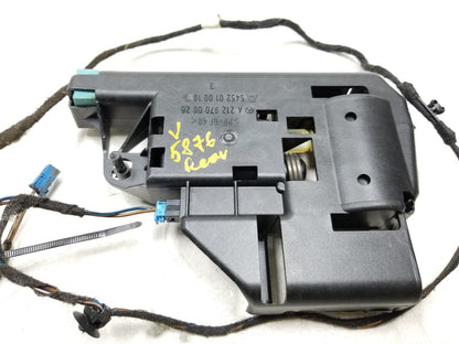 10-16 Mercedes W212 E350 Rear Seat Headrest Adjuster Motor Restrain 2pcs OEM