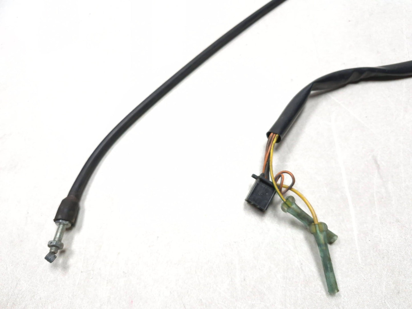 1993 Suzuki Gsx 600 Fp Katana Right Handle Switch & Grip Throttle Cable Assy OEM