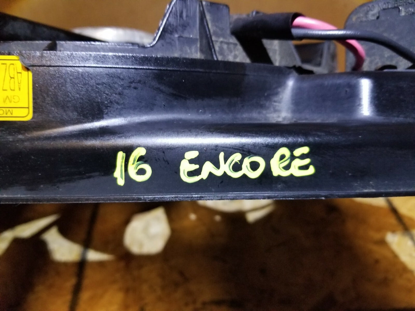 2016 Buick Encore Radiator Cooling Fan OEM