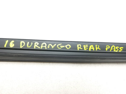 2016 Dodge Durango Rear Door Window Belt Seal Passenger Side Right OEM